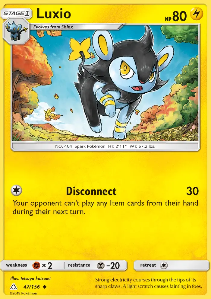 Luxio — Ultra Prism card #47