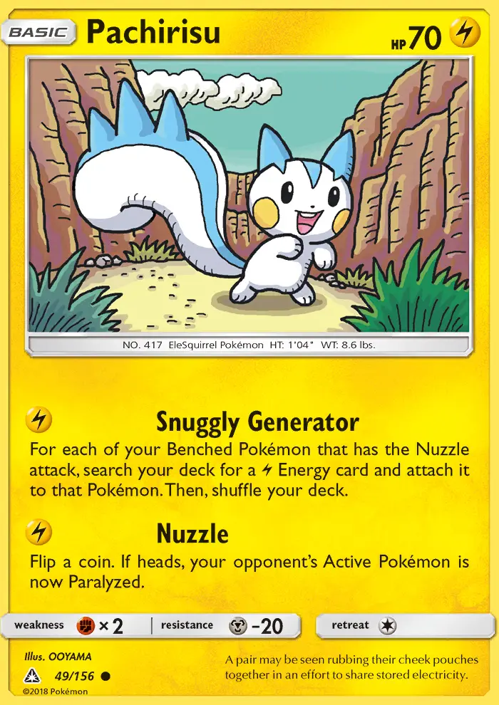 Pachirisu — Ultra Prism card #49