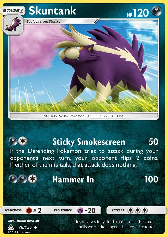 Skuntank — Ultra Prism card #76