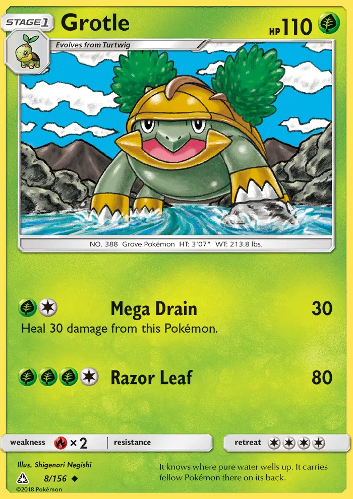 Grotle — Ultra Prism card #8