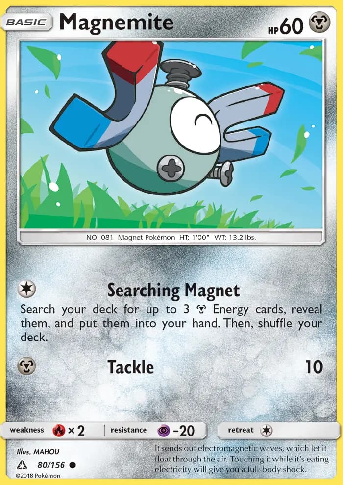Magnemite — Ultra Prism card #80
