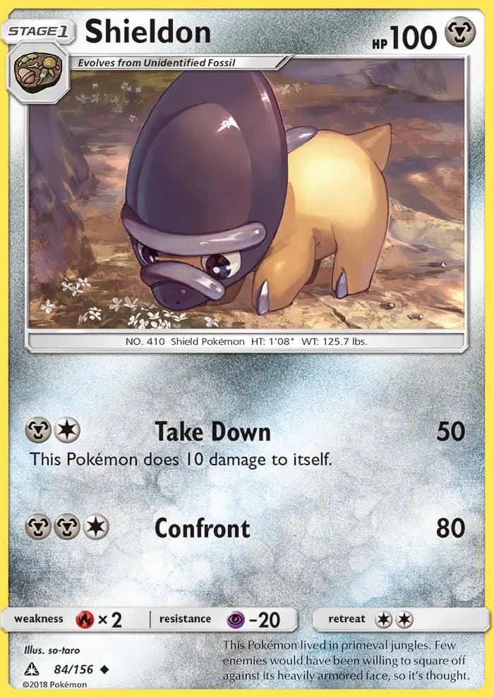 Shieldon — Ultra Prism card #84