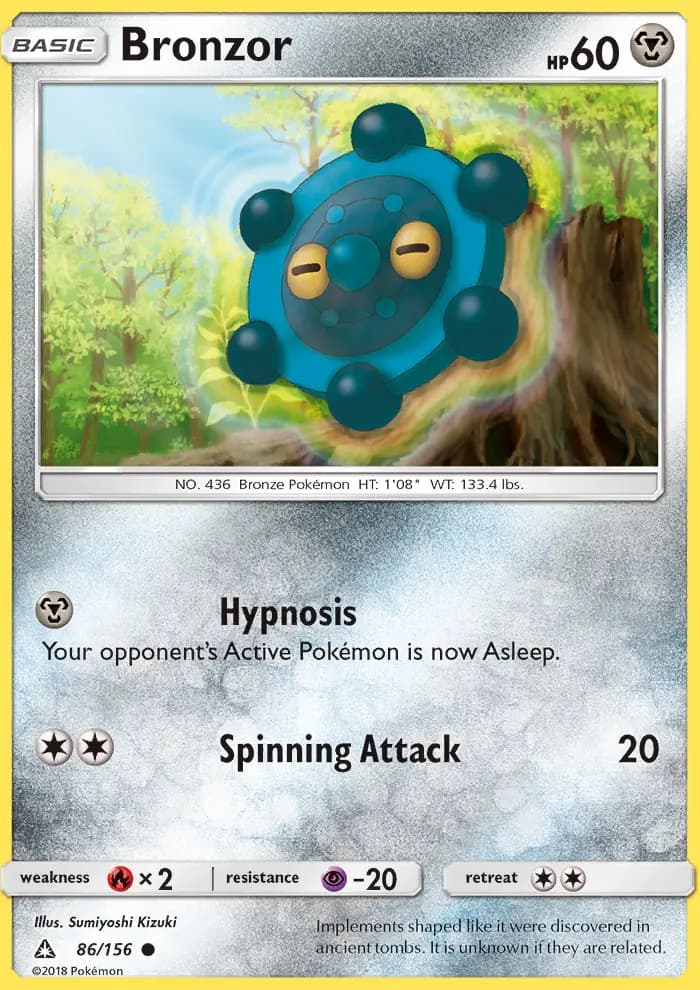 Bronzor — Ultra Prism card #86