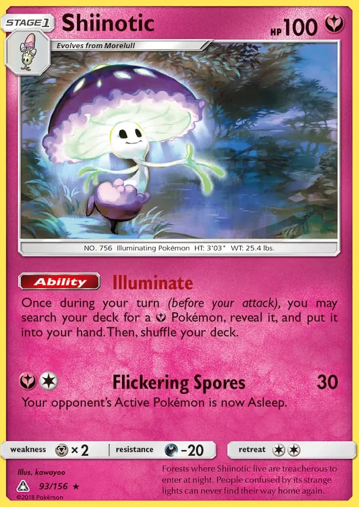 Shiinotic — Ultra Prism card #93