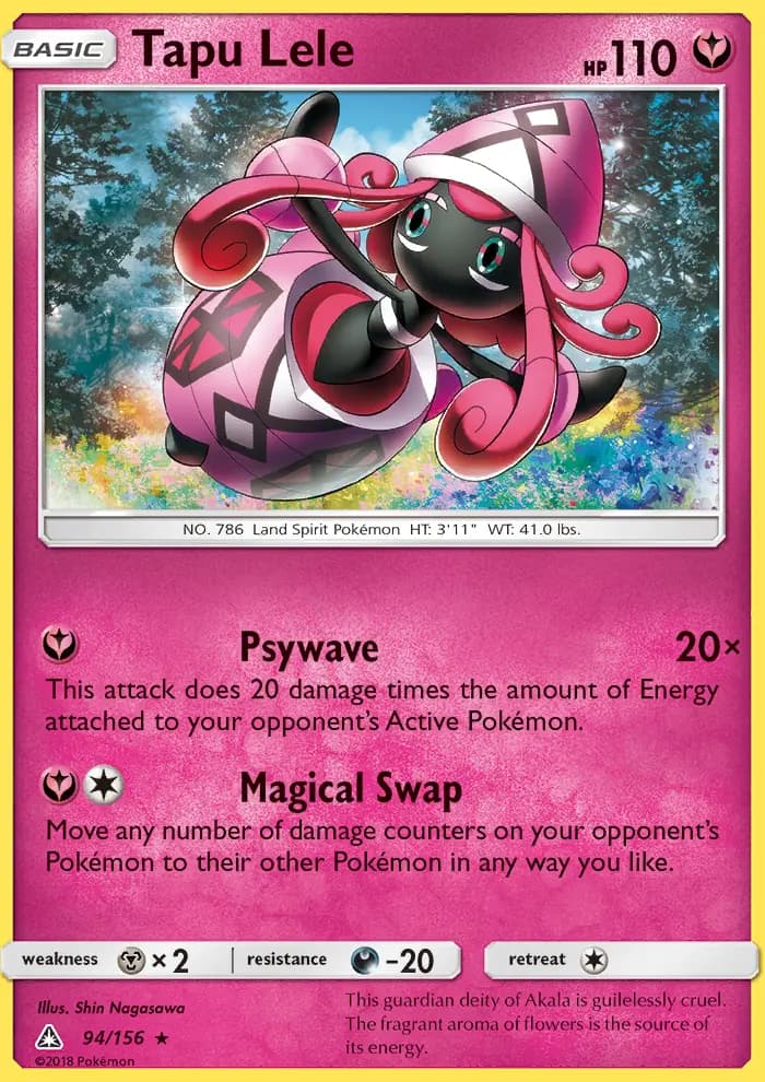 Tapu Lele — Ultra Prism card #94