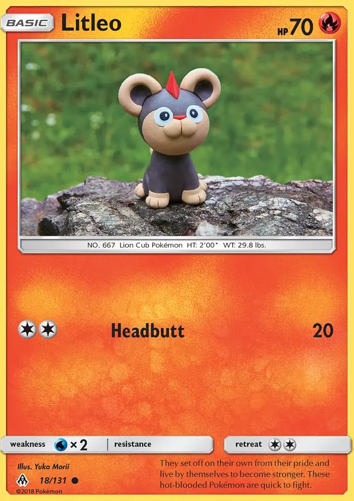 Litleo — Forbidden Light card #18