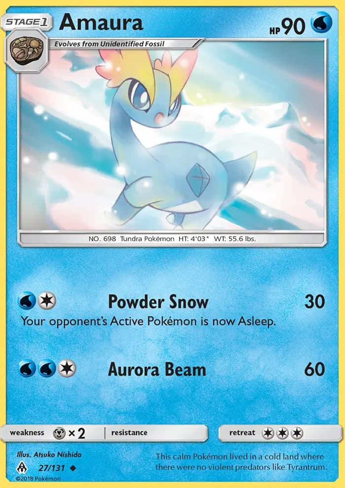 Amaura — Forbidden Light card #27