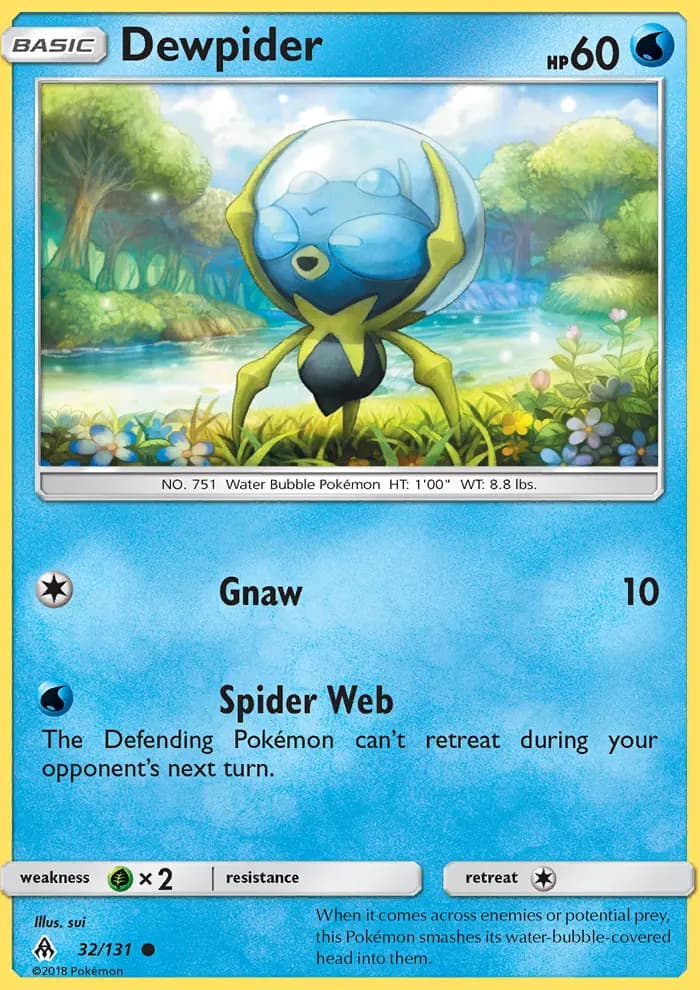 Dewpider — Forbidden Light card #32