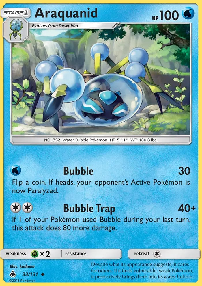 Araquanid — Forbidden Light card #33