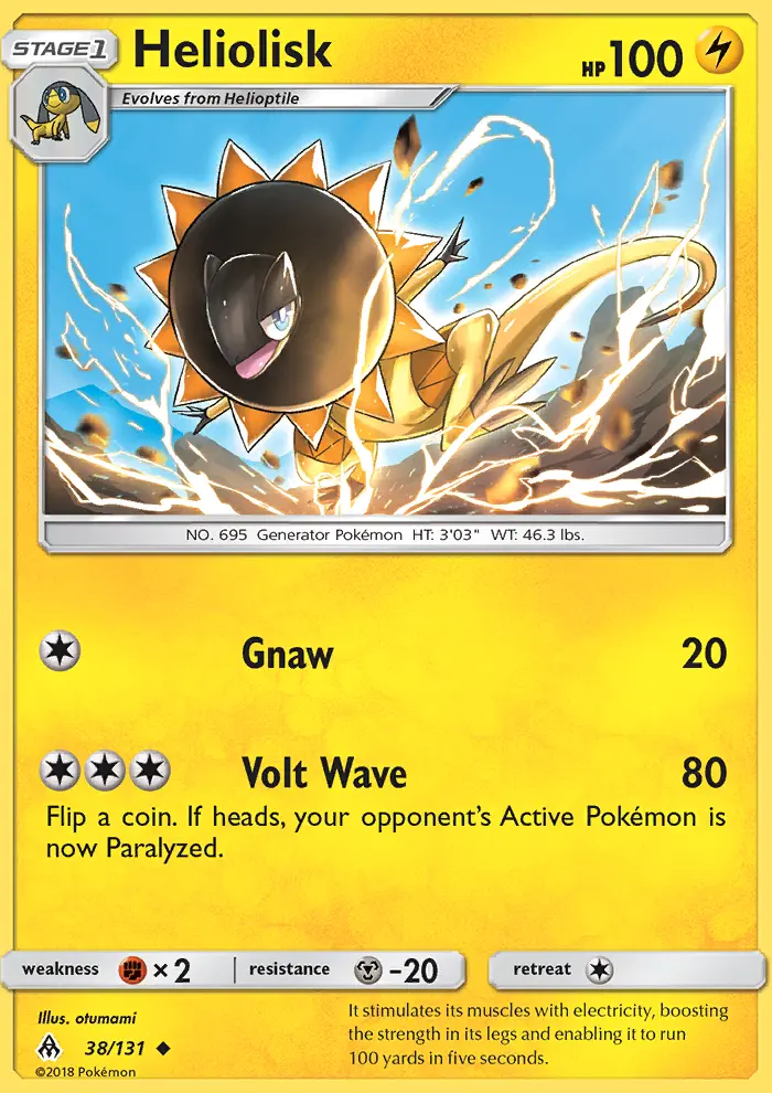 Heliolisk — Forbidden Light card #38