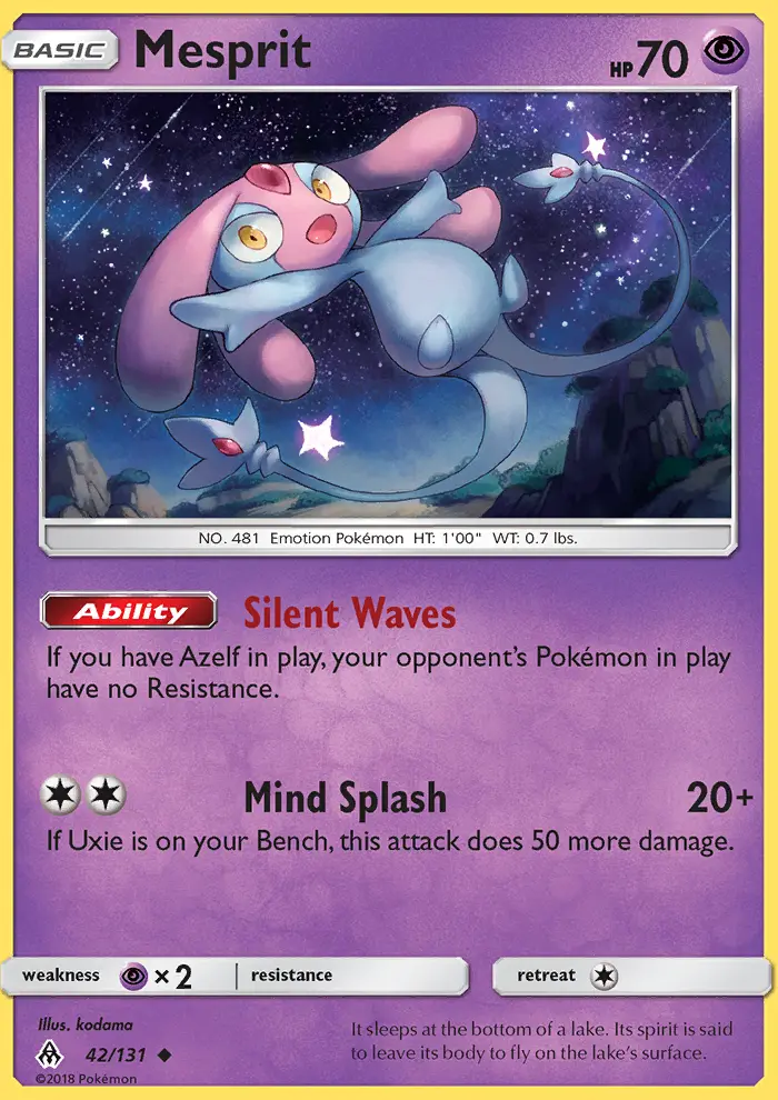 Mesprit — Forbidden Light card #42
