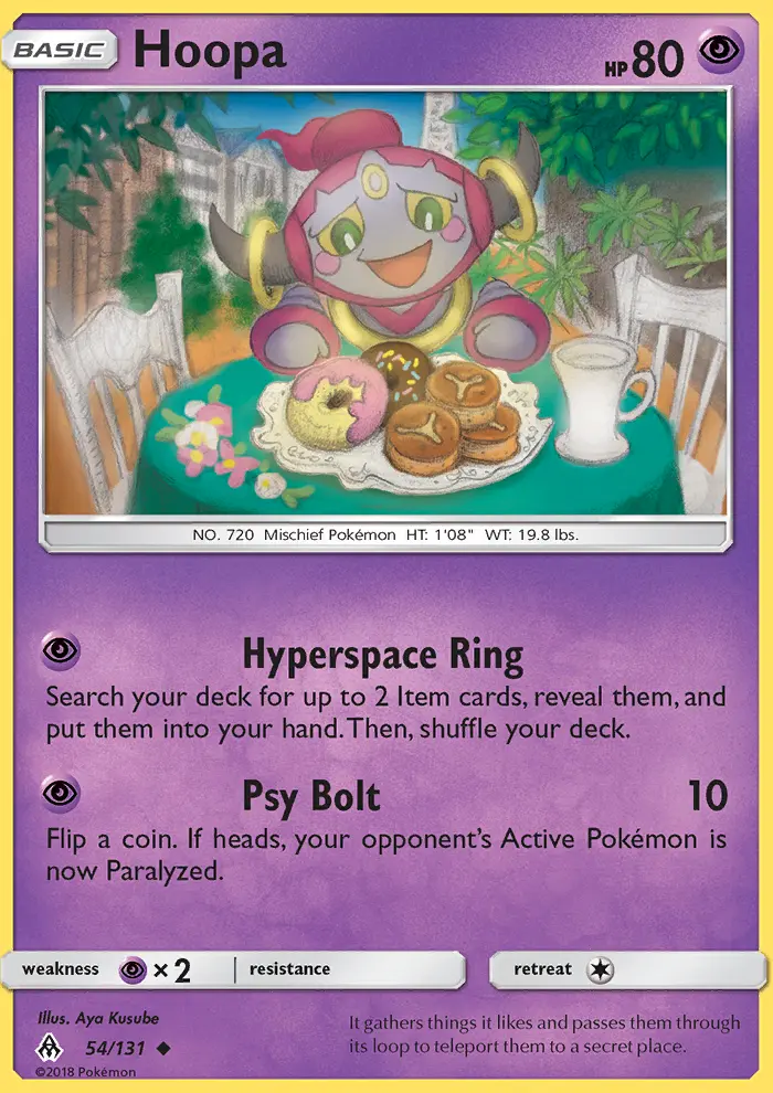 Hoopa — Forbidden Light card #54