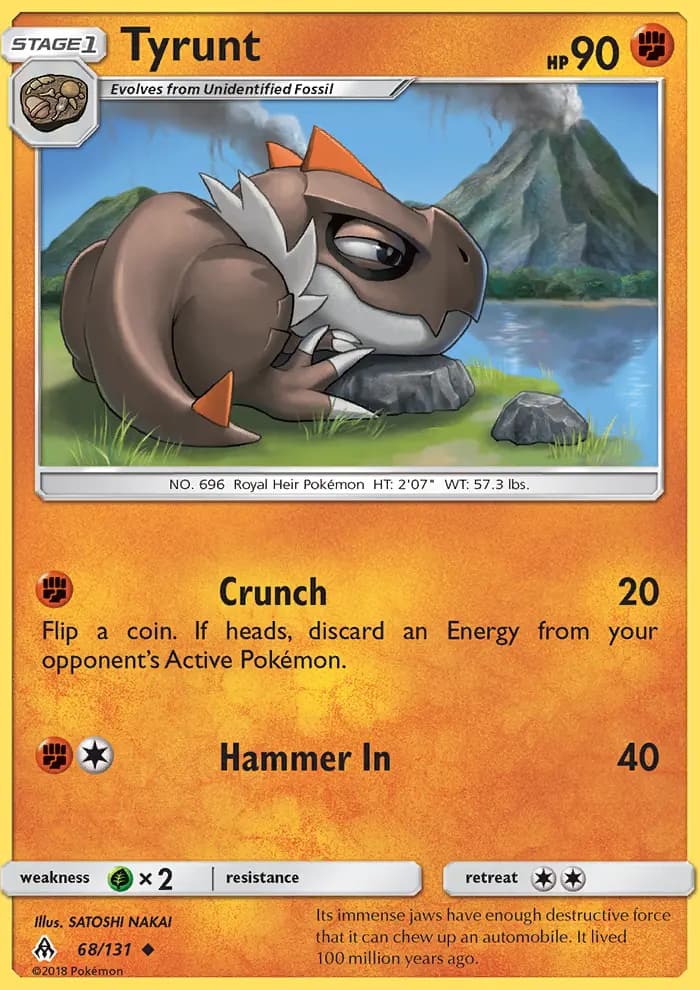 Tyrunt — Forbidden Light card #68