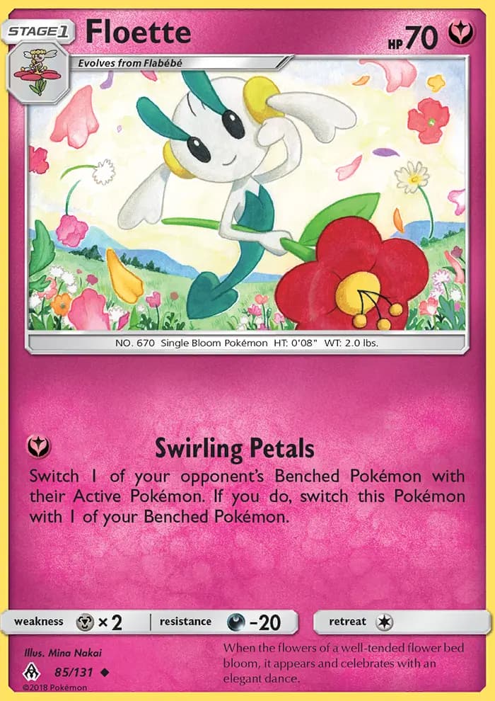Floette — Forbidden Light card #85