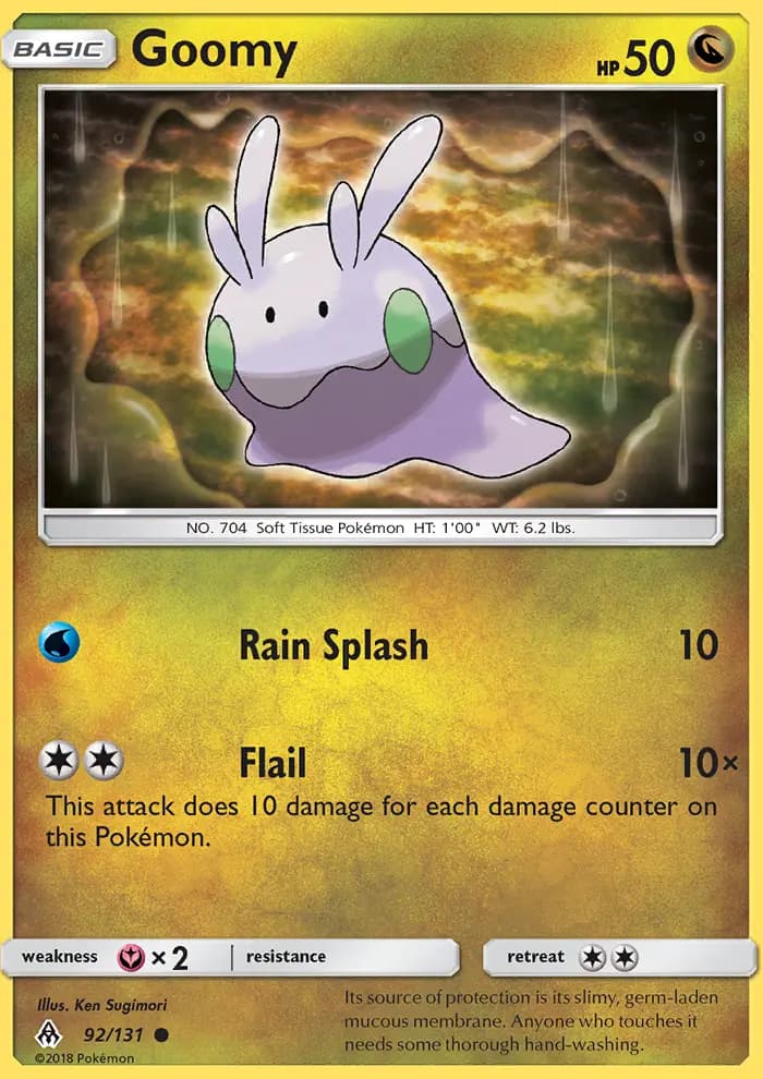 Goomy — Forbidden Light card #92