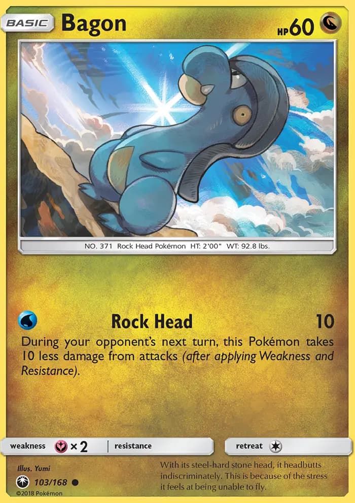 Bagon — Celestial Storm card #103