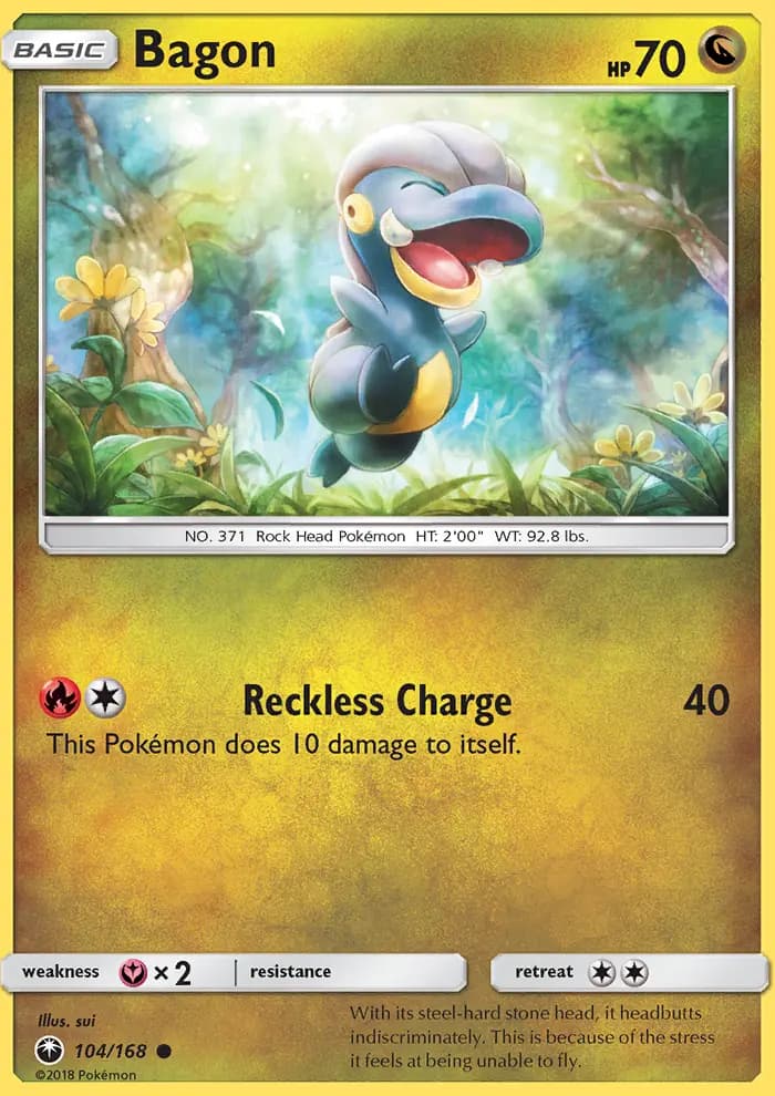 Bagon — Celestial Storm card #104