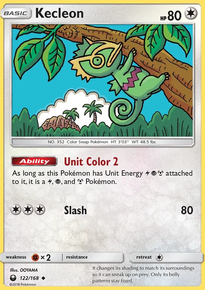 Kecleon — Celestial Storm card #122