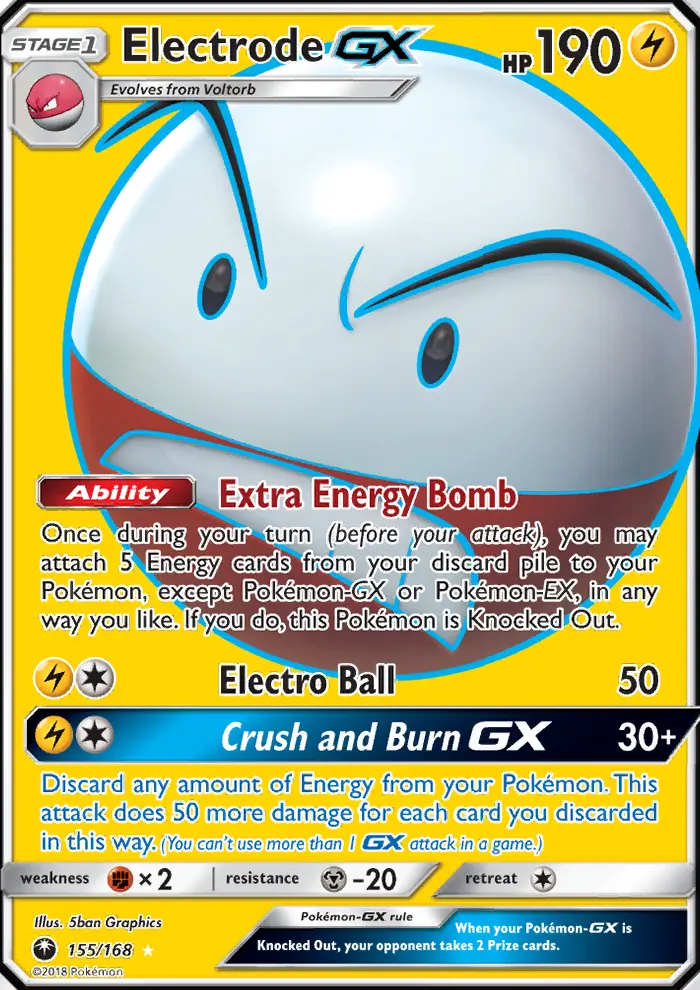 Electrode GX — Celestial Storm card #155