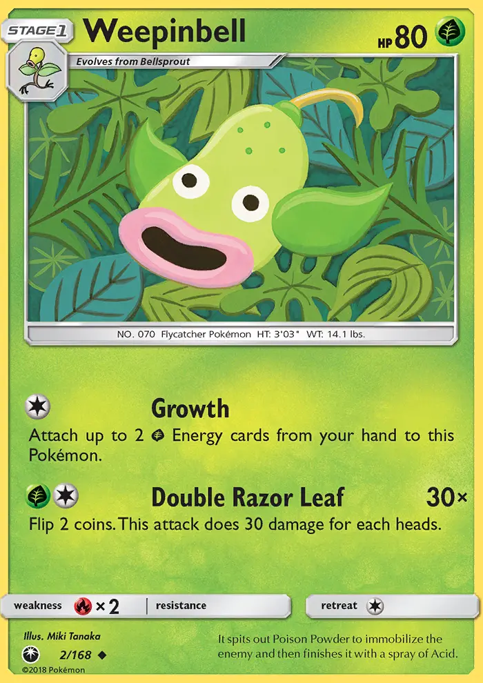 Weepinbell — Celestial Storm card #2