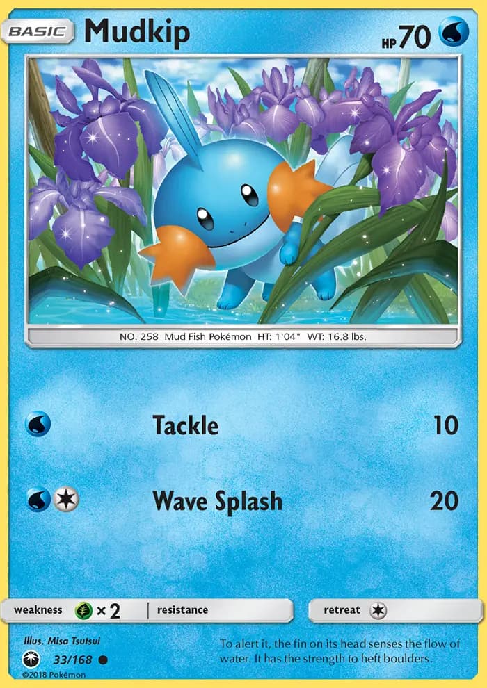 Mudkip — Celestial Storm card #33