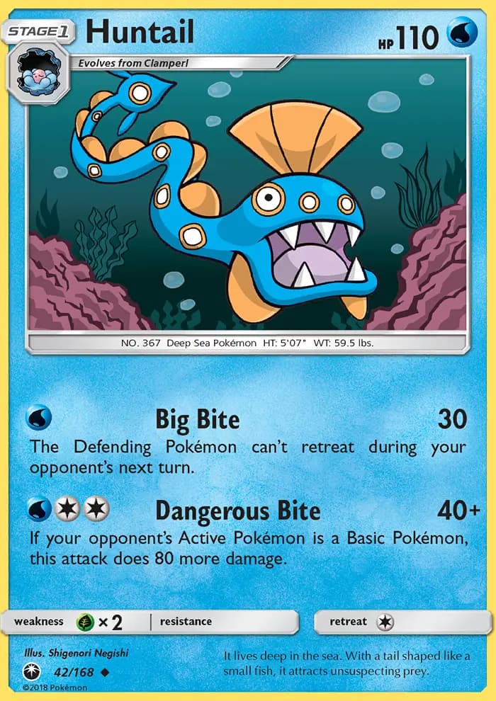 Huntail — Celestial Storm card #42