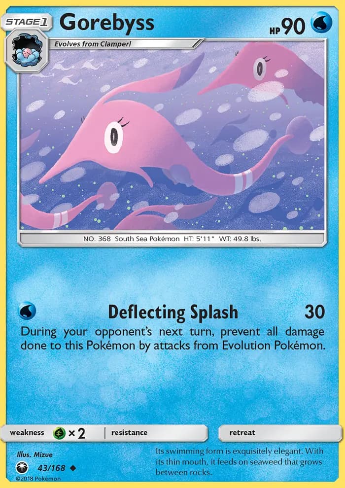 Gorebyss — Celestial Storm card #43