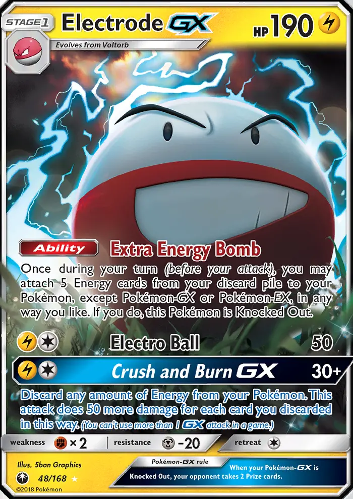 Electrode GX — Celestial Storm card #48