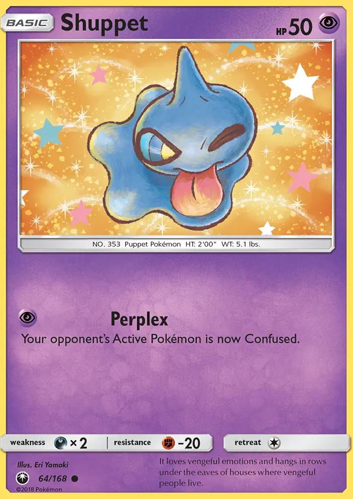 Shuppet — Celestial Storm card #64