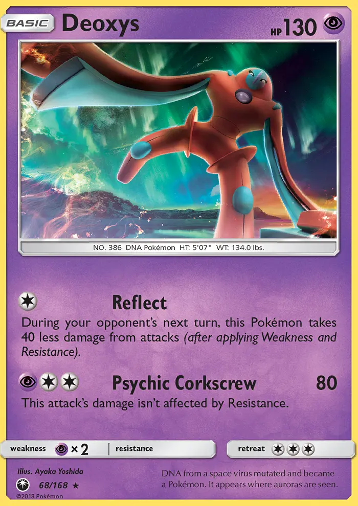 Deoxys — Celestial Storm card #68
