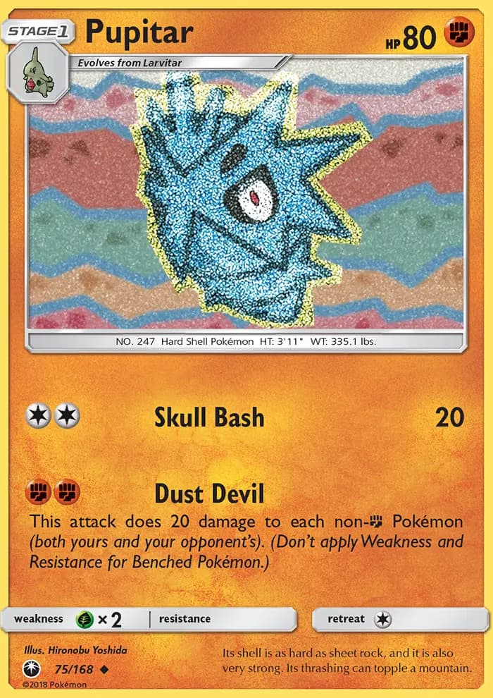 Pupitar — Celestial Storm card #75