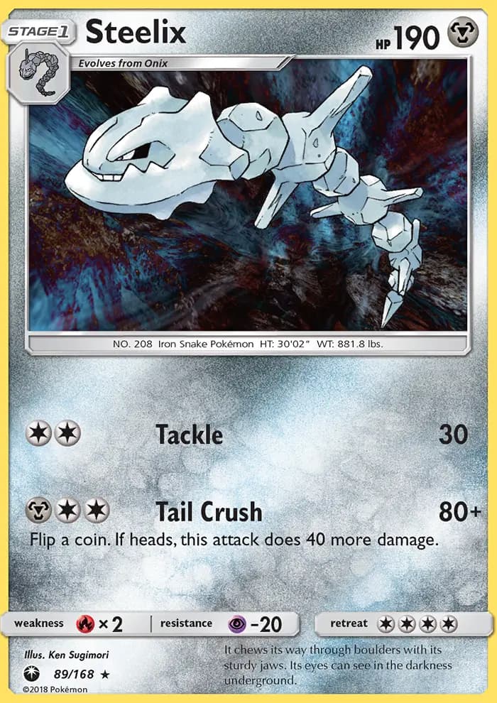 Steelix — Celestial Storm card #89