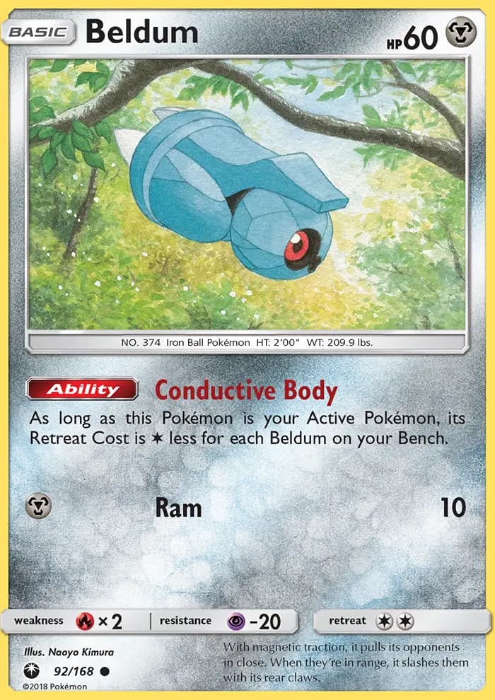 Beldum — Celestial Storm card #92