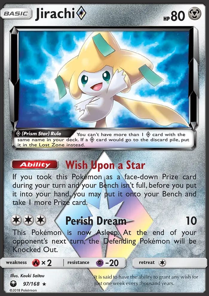 Jirachi ◇ — Celestial Storm card #97