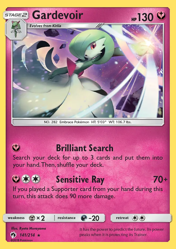 Gardevoir — Lost Thunder card #141