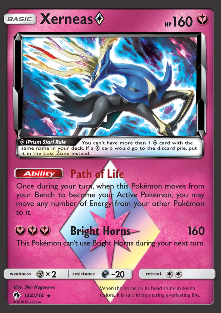 Xerneas ◇ — Lost Thunder card #144