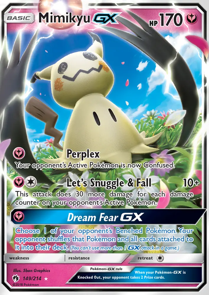 Mimikyu GX — Lost Thunder card #149