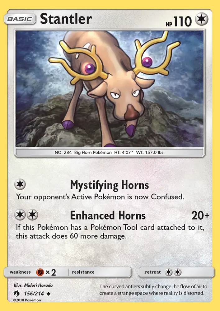 Stantler — Lost Thunder card #156