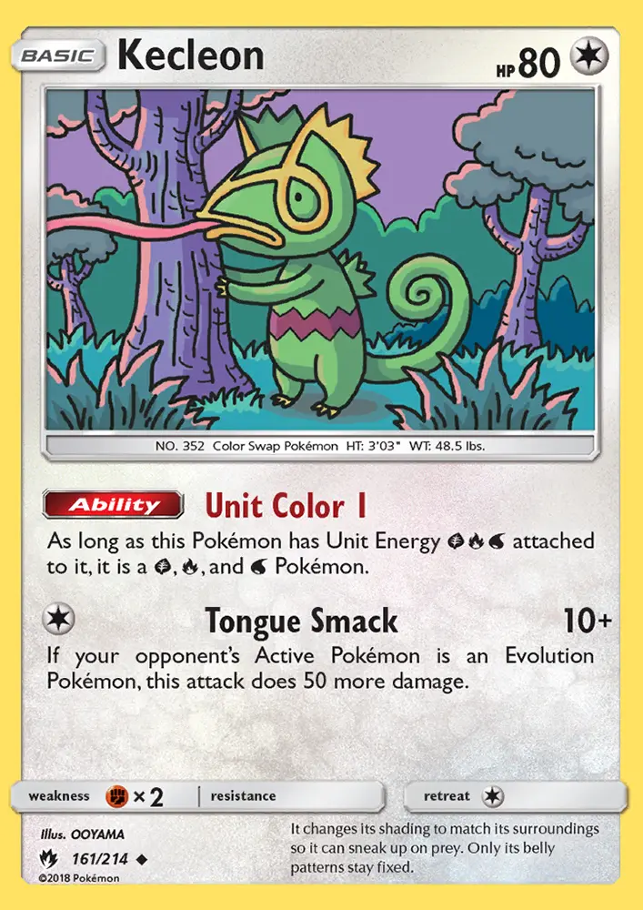 Kecleon — Lost Thunder card #161