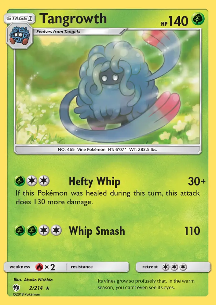 Tangrowth — Lost Thunder card #2