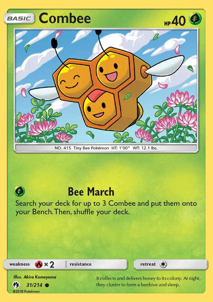 Combee — Lost Thunder card #31