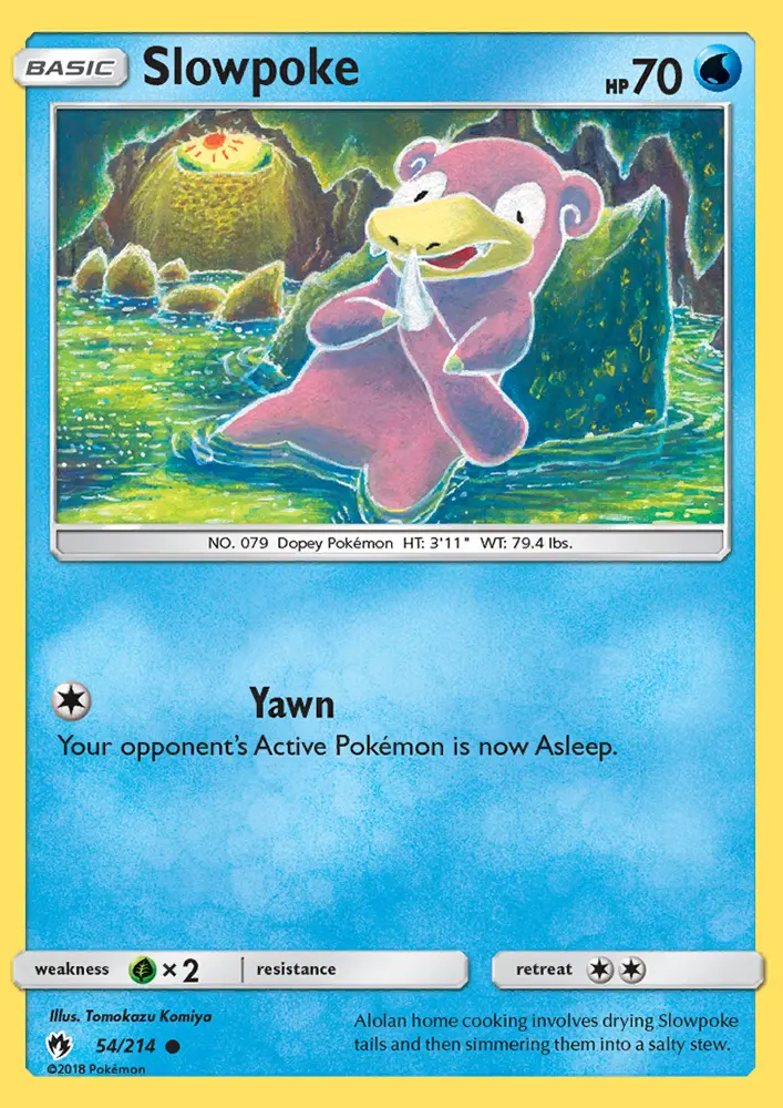 Slowpoke — Lost Thunder card #54