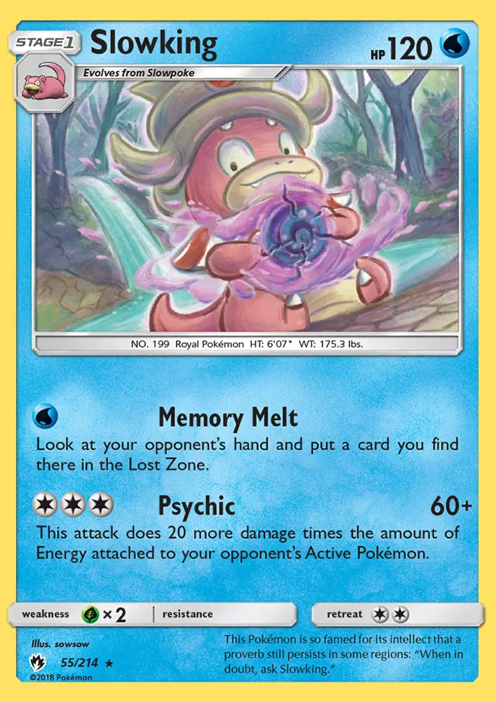 Slowking — Lost Thunder card #55