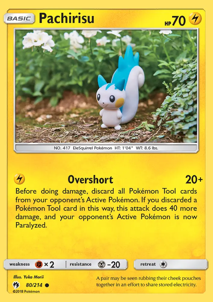 Pachirisu — Lost Thunder card #80
