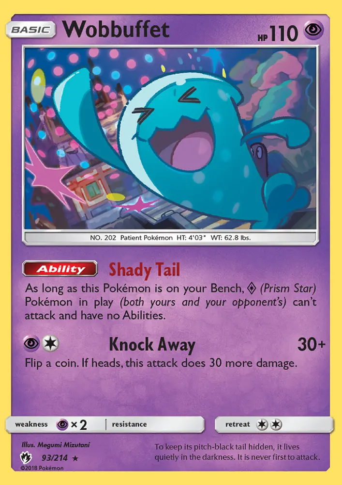 Wobbuffet — Lost Thunder card #93