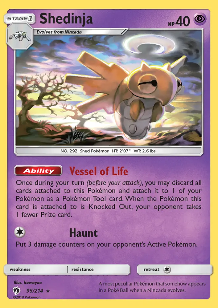 Shedinja — Lost Thunder card #95