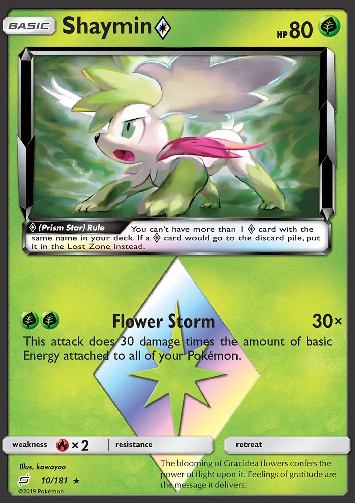 Shaymin ◇ — Team Up card #10