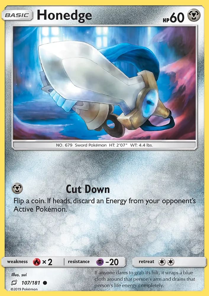Honedge — Team Up card #107