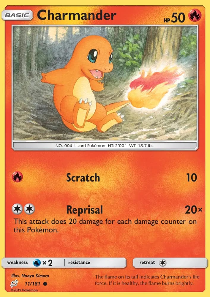 Charmander — Team Up card #11