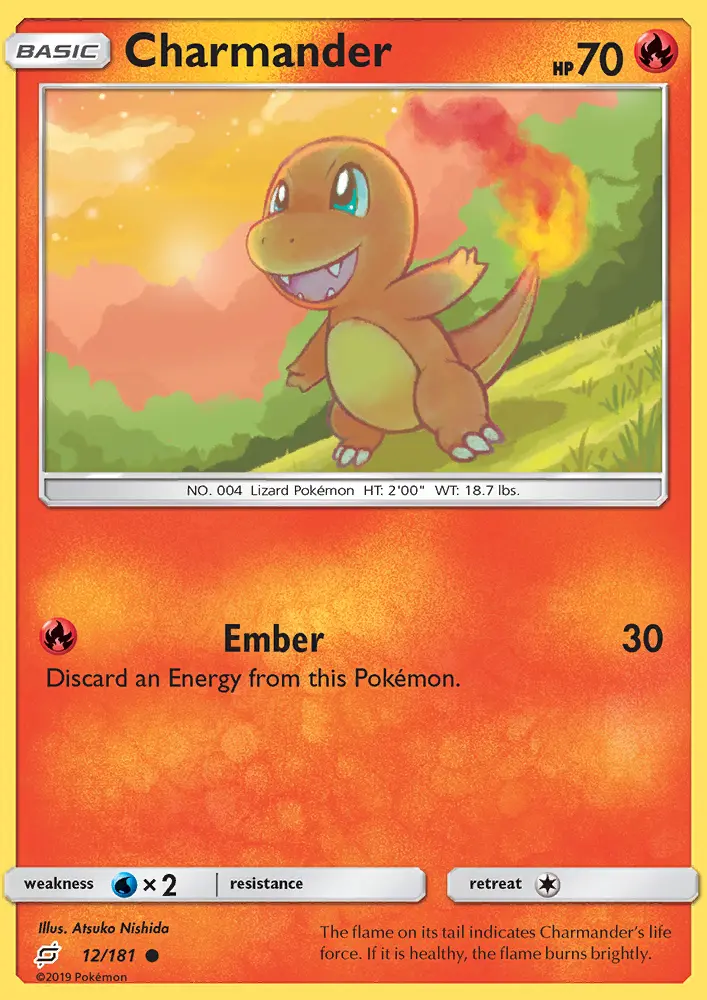 Charmander — Team Up card #12